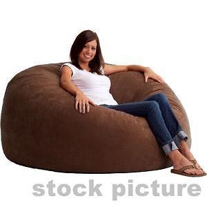 King 5 Size Fuf Comfort Cozy Suede Love Bean Bag Sac Chair Multiple 