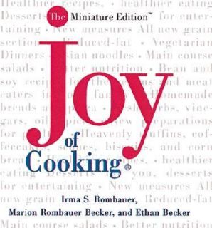 The Joy of Cooking Vol. 1 by Irma S. Rombauer, Ethan Becker and Marion 