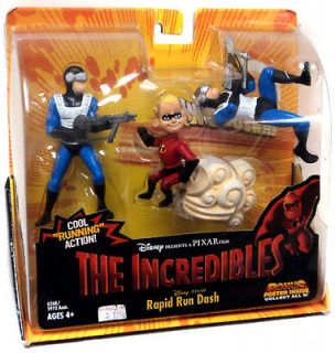 Disney/Pixar The Incredibles Rapid Run Dash Deluxe Action Figure Set