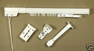 Traverse Curtain Rod 30 48 inch One way draw Cord Left