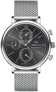 New In Box IWC Portofino IW391006 Automatic Chronograph Mens Watch 