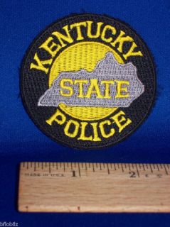 Kentucky KY State Trooper Police Officer Uniform Patch