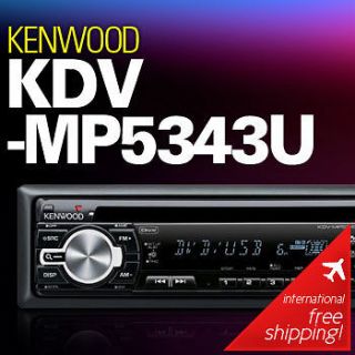 KENWOOD KDV MP5343U DVD Receiver with USB Interface / Worldwide Free 