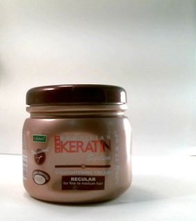 nuNaat Brazilian Keratin System Straightening Cream Regular 17.6oz