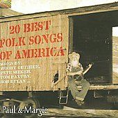20 Best Folk Songs of America by Paul Margie Cassette, Sep 1992, Arc 