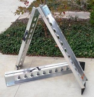 segway aluminum ramps heavy duty folding set 