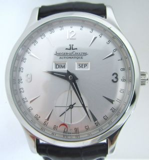 Jaeger LeCoultre Master Control Triple Date Calender Automatic Watch 