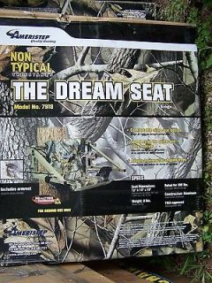 AMERISTEP 7918 aluminum camo hunting seats fastens to tree *GROUND 