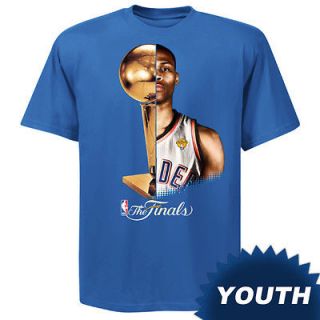 NEW NBA Finals Playoff Oklahoma City Thunder Russell Westbrook Youth T 