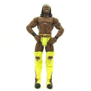 127w wwe wrestling mattel kofi kingston figure from australia time