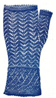 Vintage lovely lace knit fingerless mittens knitting pattern free uk 