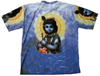   Karma Hindu Avatar Tattoo Goa Psychodelic DJ Trance Art T Shirt M/L