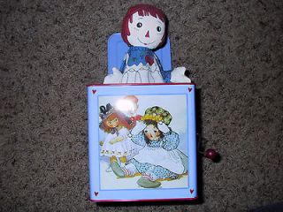 Raggedy Ann Jack in the Box in Very Good Condition by Schylling Simon 
