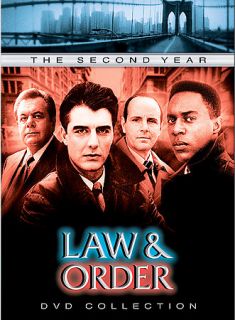 Law and Order   The Second Year DVD, 2004, 3 Disc Set