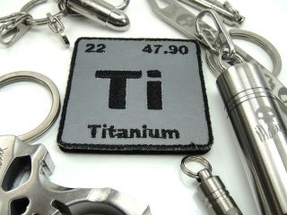 ill Gear Titanium Element Reflective Patch for Backpacks/Jackets/Bags 