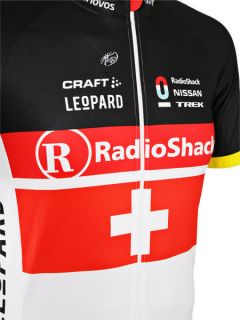   Radioshack Nissan Trek Leopard Swiss Replica Cycling Jersey New w/Tag