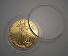 10 AirTite Direct Fit 32 MM Coin Holder Krugerrand GOLD