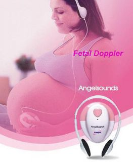   JPD 100S Fetal Doppler, Baby heart Monitor, FDA,Battery,​Gel Green