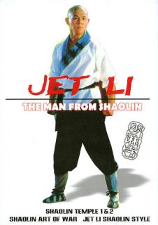Jet Li The Man from Shaolin DVD, 2010