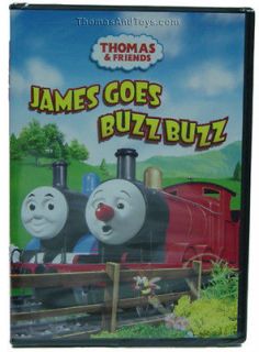 JAMES GOES BUZZ DVD   Thomas & Friends Video Train A SEALED NEW   USA 
