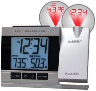 la crosse projection clock in out temperature 