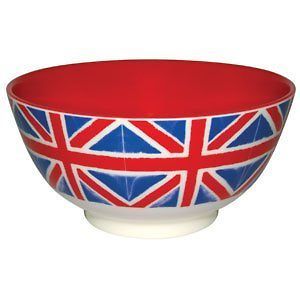 EMMA BRIDGEWATER FOUR NEW MELAMINE BOWLS UNION JACK