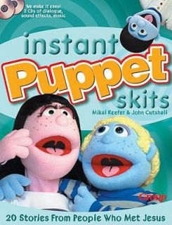NEW Instant Puppet Skits 20 Stories from People Who Met Jesus [With 2 