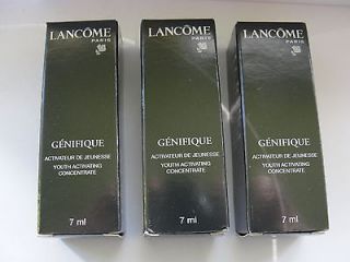 lancome genifique serum new boxed 3 x 7ml location united