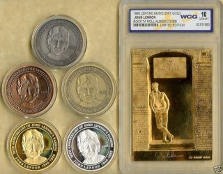 john lennon coin in Coins & Paper Money