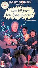 Babysongs Presents   John Lithgows Kid Size Concert VHS, 1993