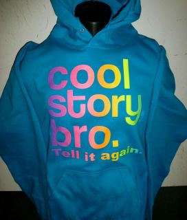   Bro Tell it Again~Hoodie~ Jersey Shore~pullover Sweatshirt~,MTV ,S 2X