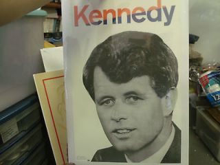 Newly listed John F. Kennedy Political Poster Full Face/Bust 19 x 12 