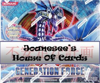 Yu gi oh Generation Force Commons 002 029 Mint Deck Card Selection 1st 