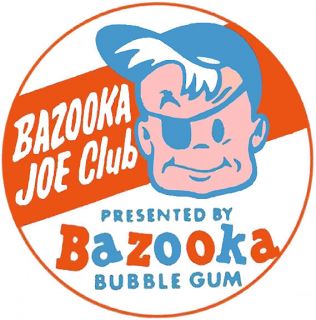 NEW T SHIRT BAZOOKA JOE BUBBLE GUM red, white or blue YOUTH S   ADULT 