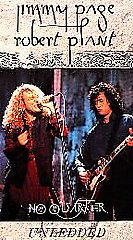 Jimmy Page Robert Plant No Quarter Unledded VHS, 1995