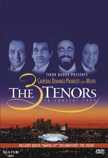 The Three Tenors in Concert 1994 DVD, 2010