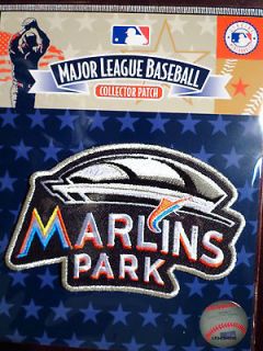 MLB Official Miami Marlins New Stadium Commemorative Patch Road Jersey 