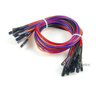   24AWG 2.54mm Dupont Jumper Wire 25cm cable Line 1p 1p pin connector