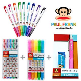 Paul Frank Julius Writing Instruments set_Pens,Highl​ighter pen 