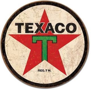 Texaco 36 Logo Petroleum Vintage Metal Tin Sign Home Decor Wall 