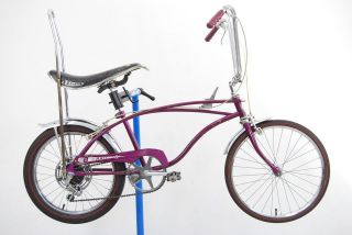    The Rail Spyder Muscle Bike Juvenile kids Bicycle Purple Shimano