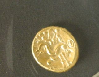 gold celtic stater ambiani gallo belgic from cayman islands returns