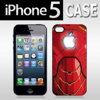 Rare !!! Iron Man Tony Stark The Avengers Apple Logo for APPLE iPhone 