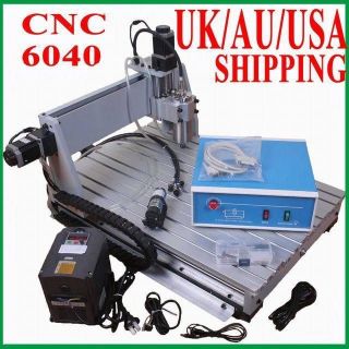 EASY TO INSTALL AND OPERATE 3 AXISES CNC 6040Z ENGRAVER MACHINE BEST 
