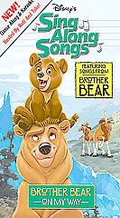 Sing Along Songs Brother Bear   On My Way (VHS, 2003)