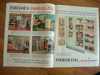 1959 kelvinator refrigerator ad fabulous foodarama  4