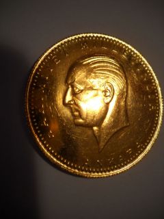 1923 47 917 fine gold 36g islamic coin 500 kurush