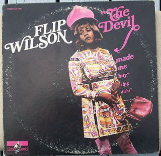 OLD LITTLE DAVID RECORDS, ALBUM FLIP WILSON / THE DEVIL MADE ME BUY 