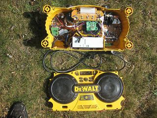 DeWalt DC011 Jobsite Radio & Battery Charger Combo Portable Music 