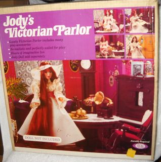 4091 NRFB Vintage IDEAL Jodys Victorian Parlour Playset (NO DOLL)